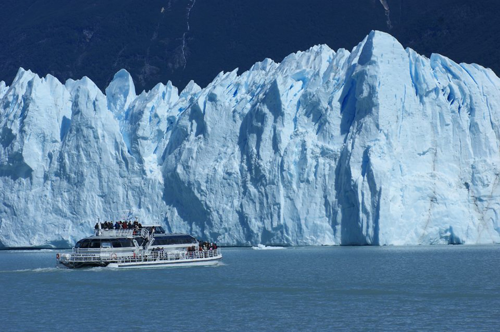 Las paredes del Glaciar