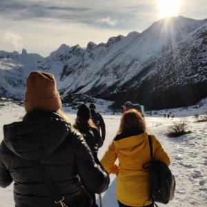 Trekking Laguna Esmeralda en Invierno