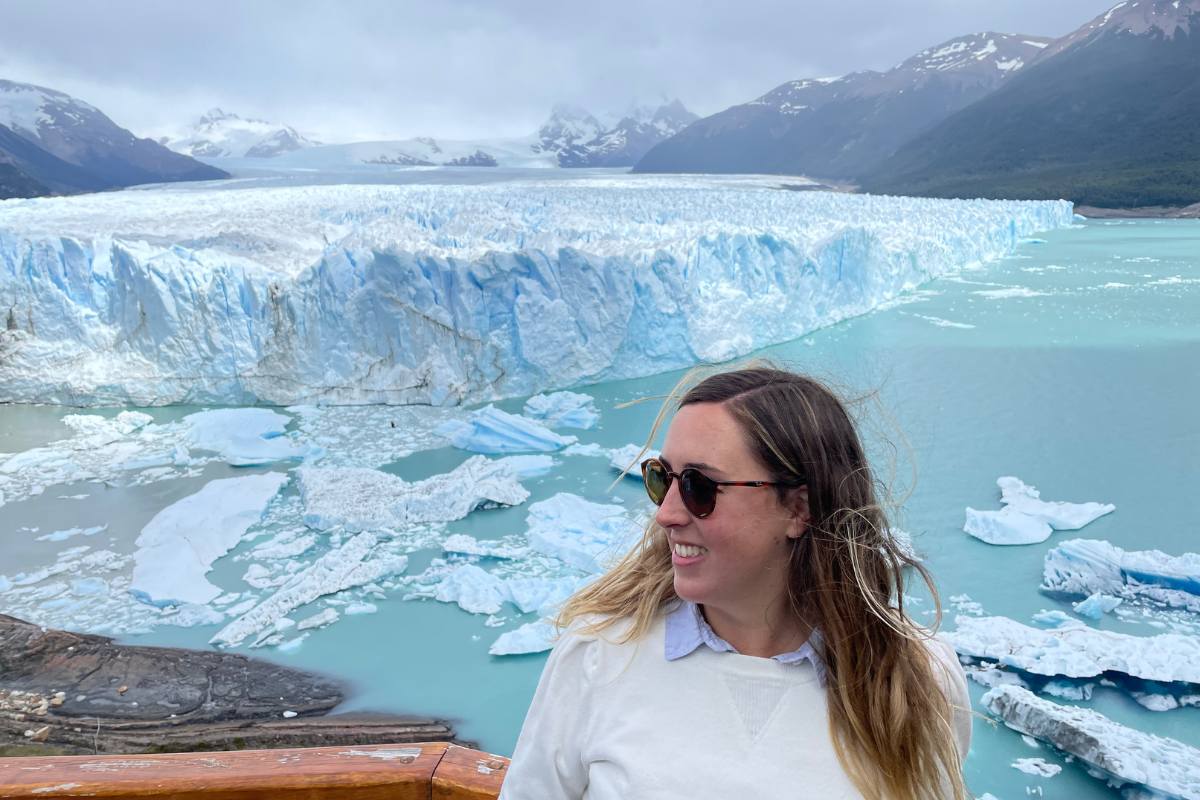 glaciar peeito moreno invierno