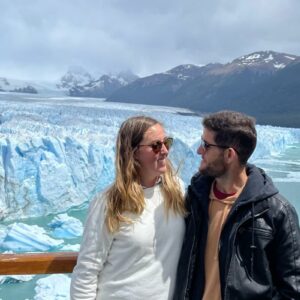 glaciar desde las pasarelas