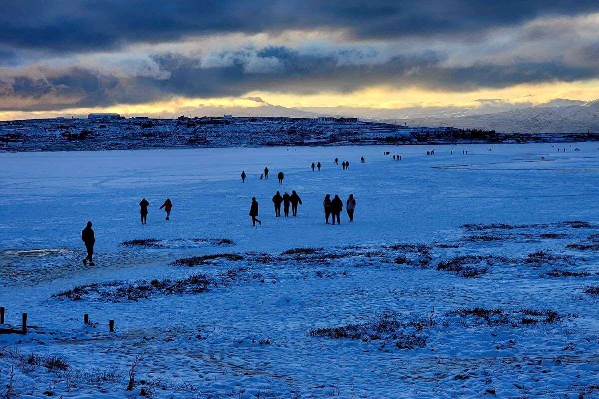 Calafate paisajes y sabores invierno grupo de personas